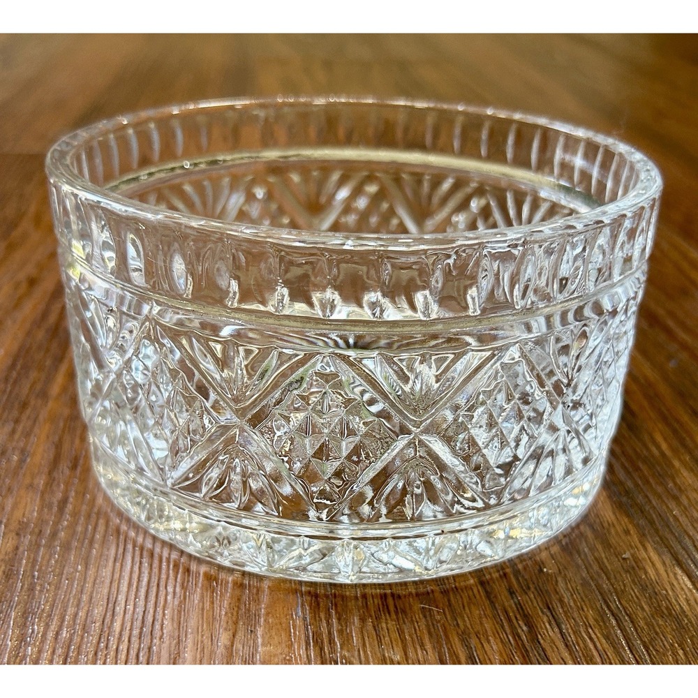 Shannon Crystal Dublin Cut Crystal Bowl Hand Crafted Ireland